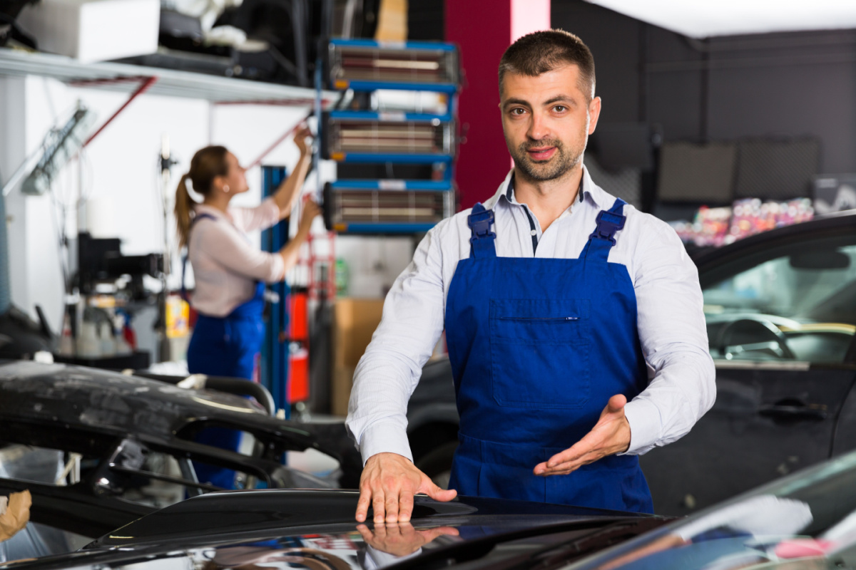 車の室内コーティングを施工する流れ