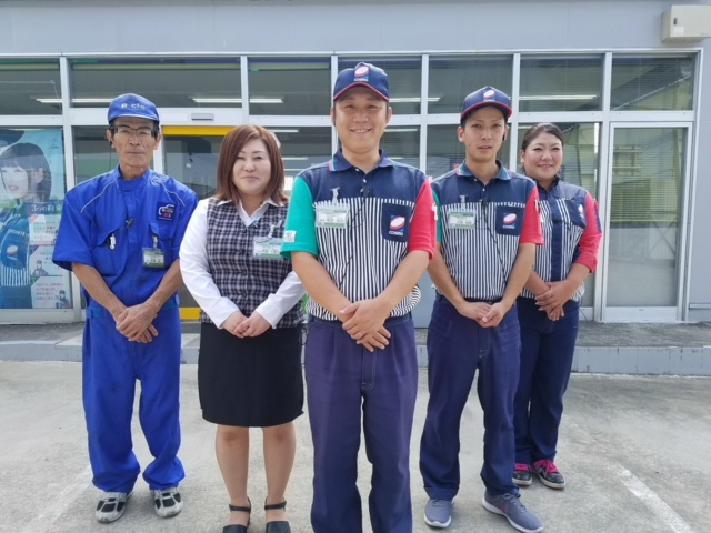 熊本県菊池郡大津町 ガソリンスタンド サービスステーション セルフあそ大津 コスモ石油販売